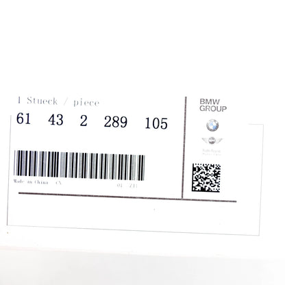 NEW BMW 1 F20 BATTERY COMFORT INDICATOR PANEL 61432289105 2289105 ORIGINAL