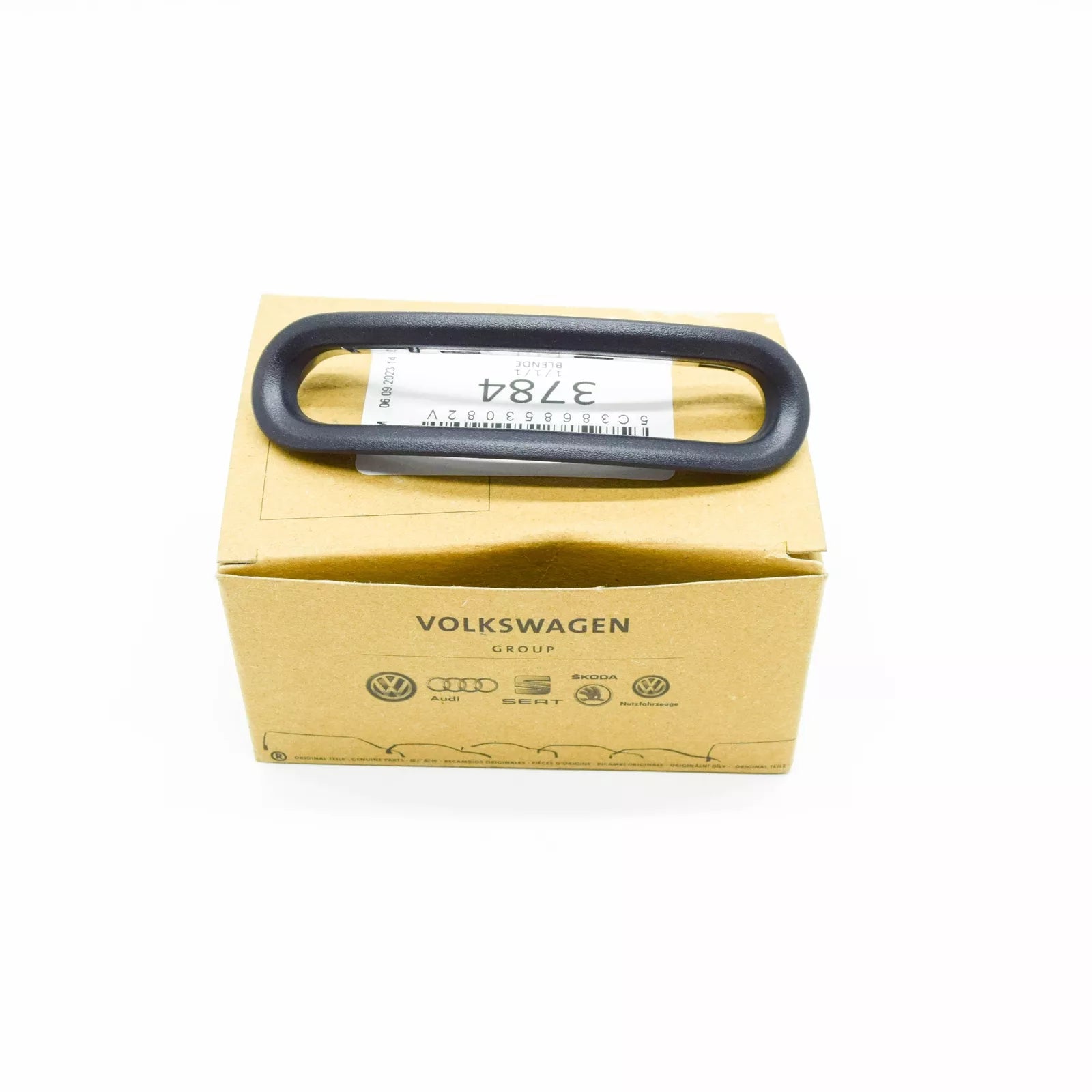 NEW VW BEETLE CABRIO 5C REAR RIGHT SEAT BELT GUIDE PLATE 5C386853082V ORIGINAL