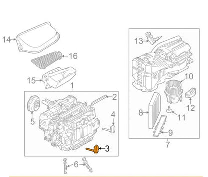 NEW AUDI A4 B8 TEMPERATURE SENSOR 8K0820539  2014