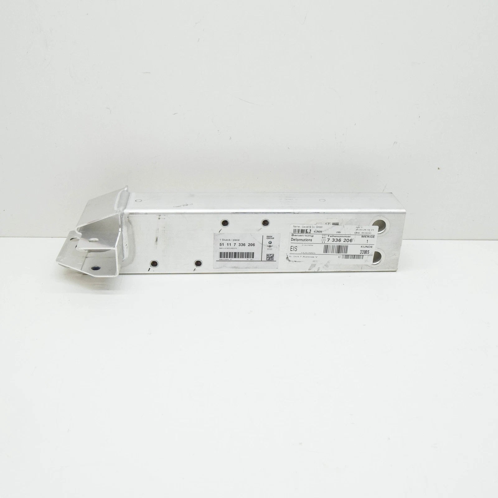 NEW BMW I8 I12 RIGHT SIDE CRASH ABSORBER 51117336206 ORIGINAL