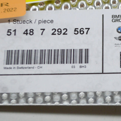 NEW BMW 3 F30 F80 REAR RIGHT HEAT INSULATION 51487292567 ORIGINAL