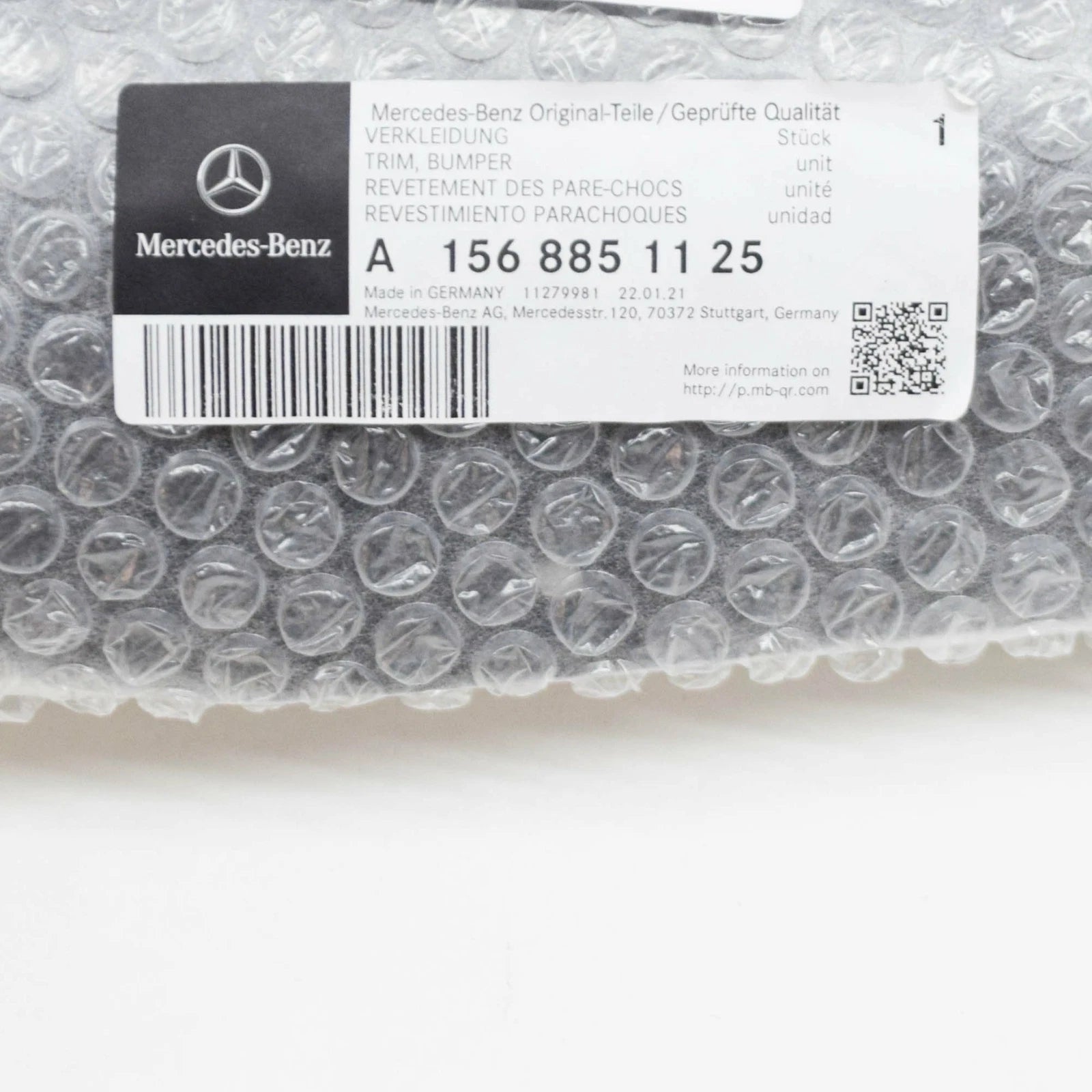 NEW MERCEDES-BENZ GLA-CLASS X156 FRONT BUMPER LEFT LOWER TRIM A1568851125