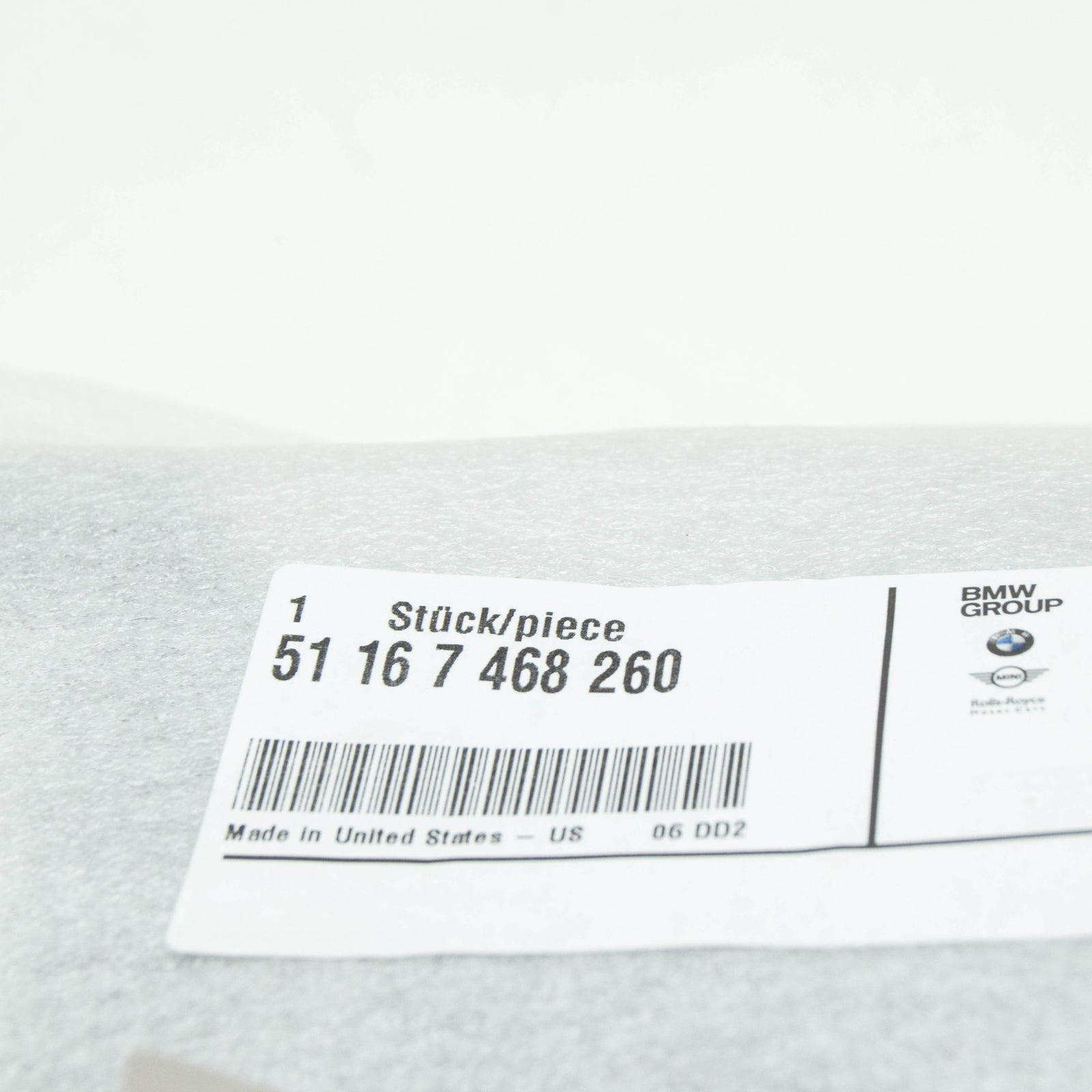 new bmw x3 g01 right mirror supporting ring 51167468260 original