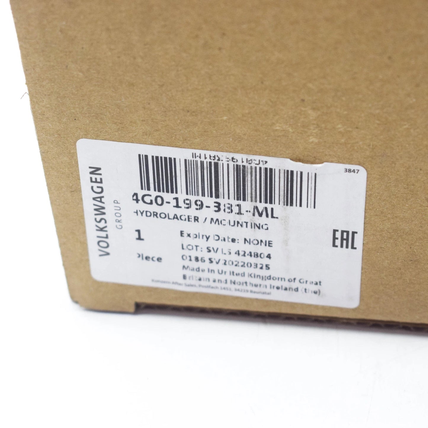 NEW AUDI A6 C7 LEFT ENGINE MOUNT 4G0199381ML ORIGINAL