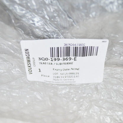 NEW VOLKSWAGEN PASSAT B8 3G FRONT SUSPENSION SUBFRAME 3Q0199369E ORIGINAL