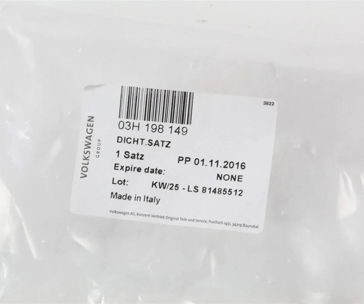 NEW AUDI Q7 4L FUEL INJECTOR O-RING KIT 03H198149 ORIGINAL