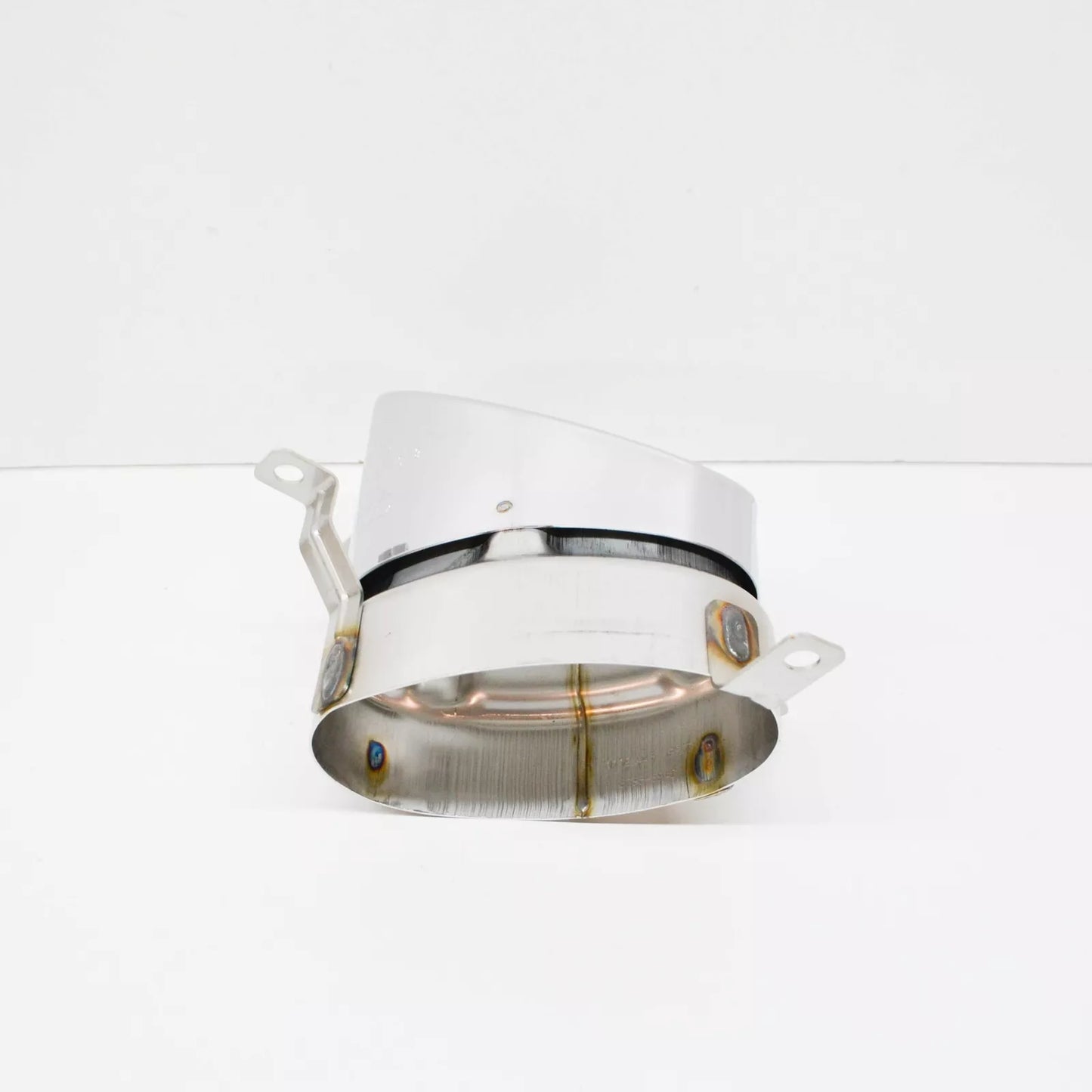 NEW AUDI TTRS 8J REAR RIGHT EXHAUST TAIL PIPE TRIM CHROME 8J0253684C ORIGINAL