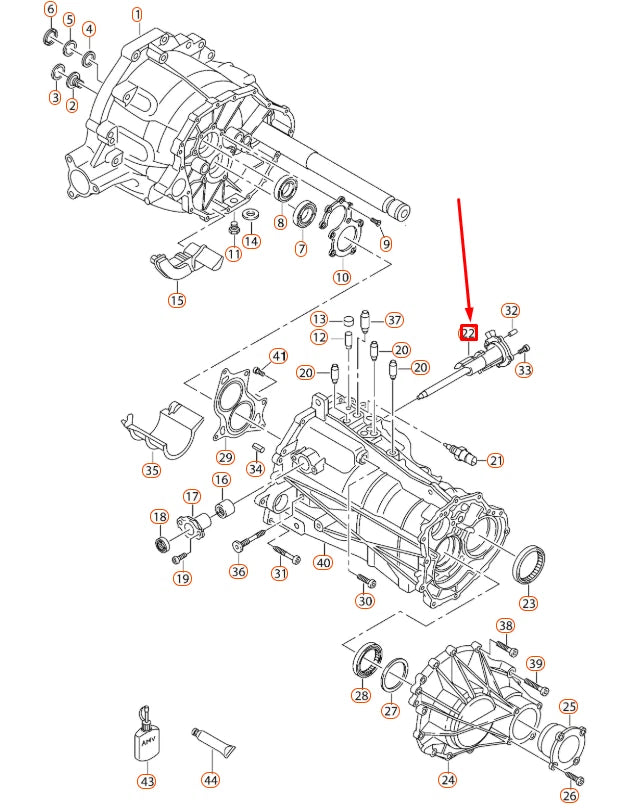 NEW AUDI A4 B8 GEAR SHIFT SWITCH UNIT 0B1301230A ORIGINAL