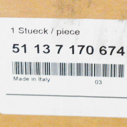 NEW BMW X5 E53 TAILGATE TRUNK LID HANDLE 51137170674 7170674 ORIGINAL