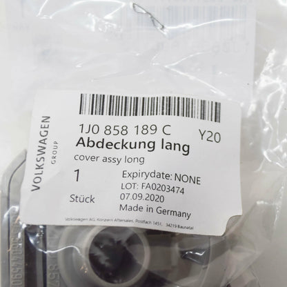 NEW VW BEETLE 9C FRONT SEAT BELT MOUNTING POINT COVER 1J0858189CY20