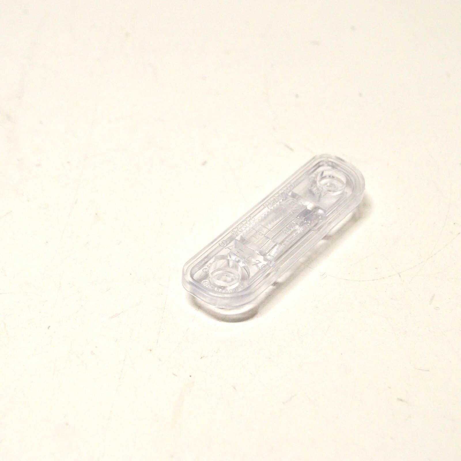 NEW MERCEDES BENZ S-CLASS W126 REAR NUMBER PLATE LIGHT LENS A1268260090 ORIGINAL