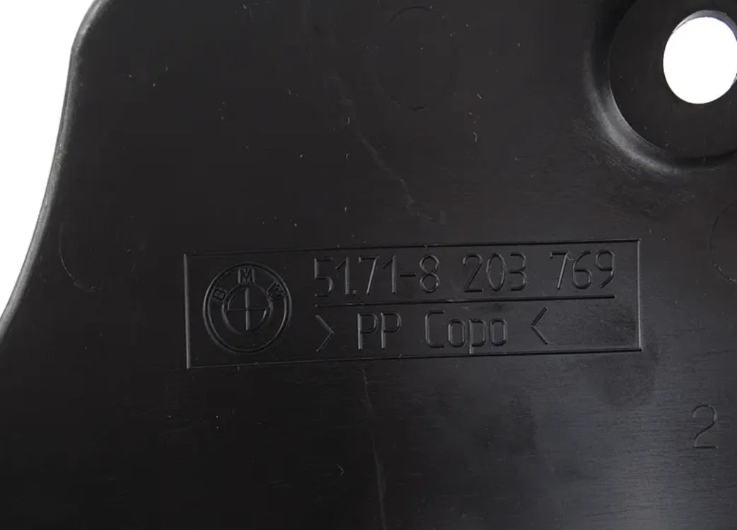 NEW BMW 3 E46 REAR LEFT INNER FENDER 8203769 51718203769 ORIGINAL