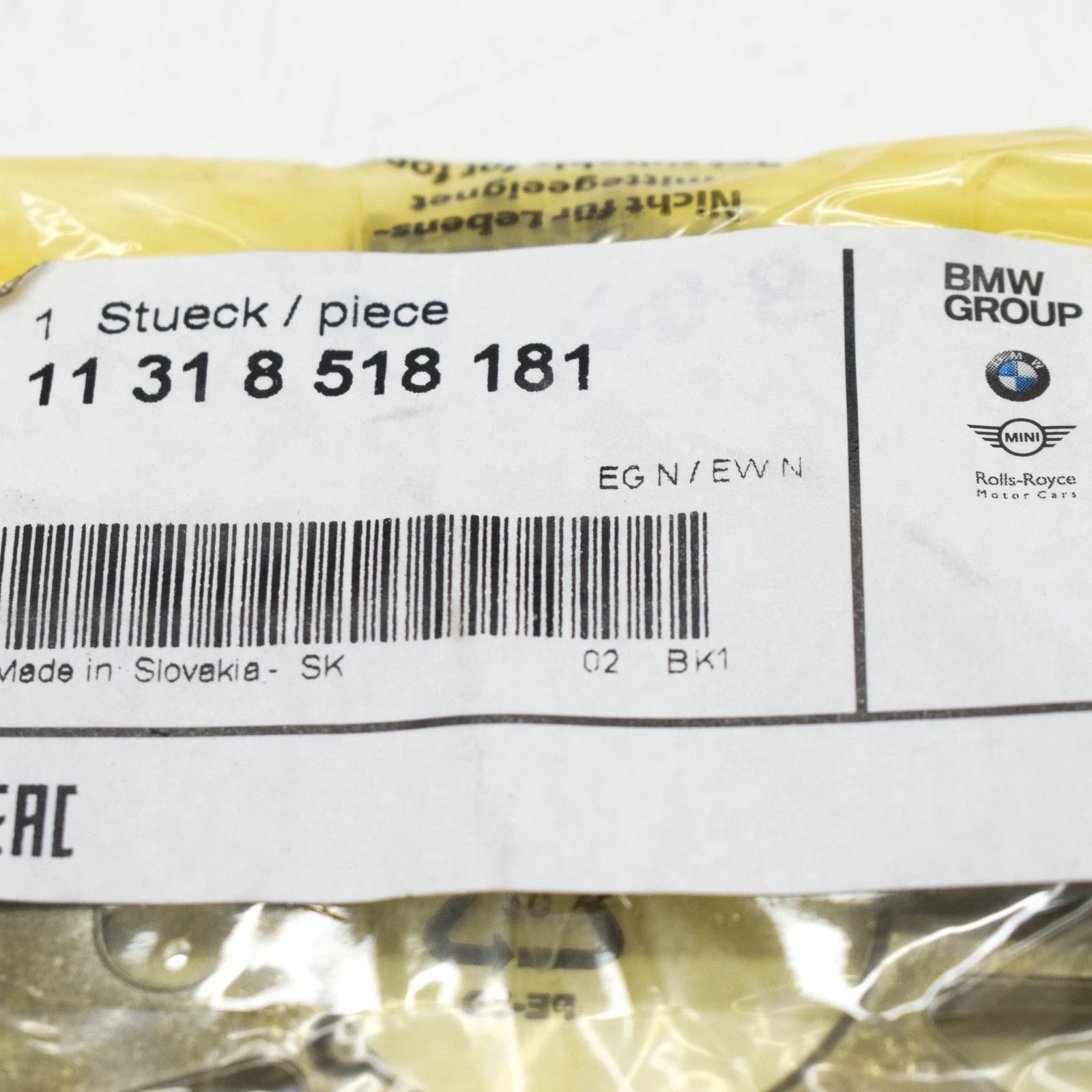 NEW BMW 1 F20 CAMSHAFT SPROCKET 11318518181 ORIGINAL