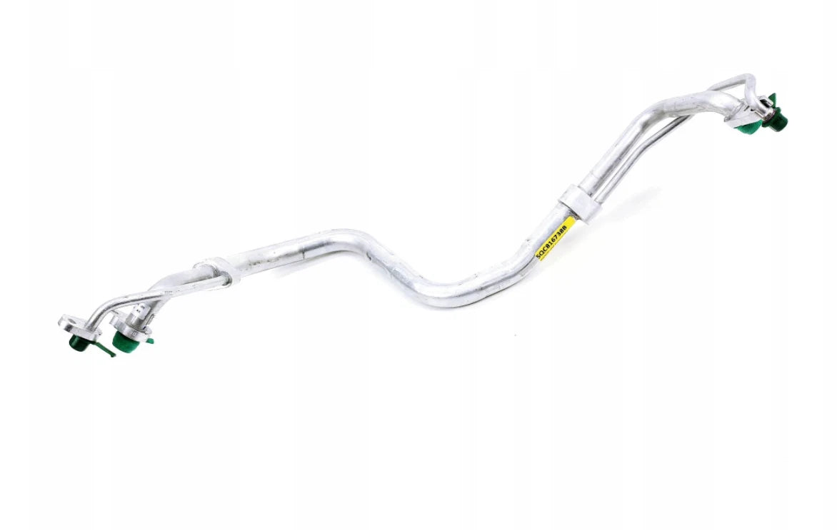 NEW VW TOURAN 5T COOLANT PIPE WITH INNER HEAT EXCHANGER RHD 5QC816738B ORIGINAL