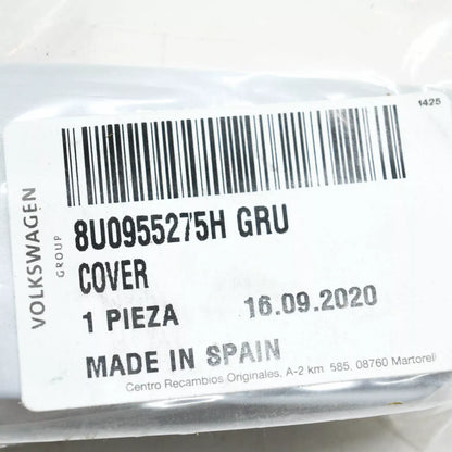 NEW AUDI Q3 8U FRONT LEFT HEADLIGHT WASHER COVER CAP 8U0955275HGRU ORIGINAL