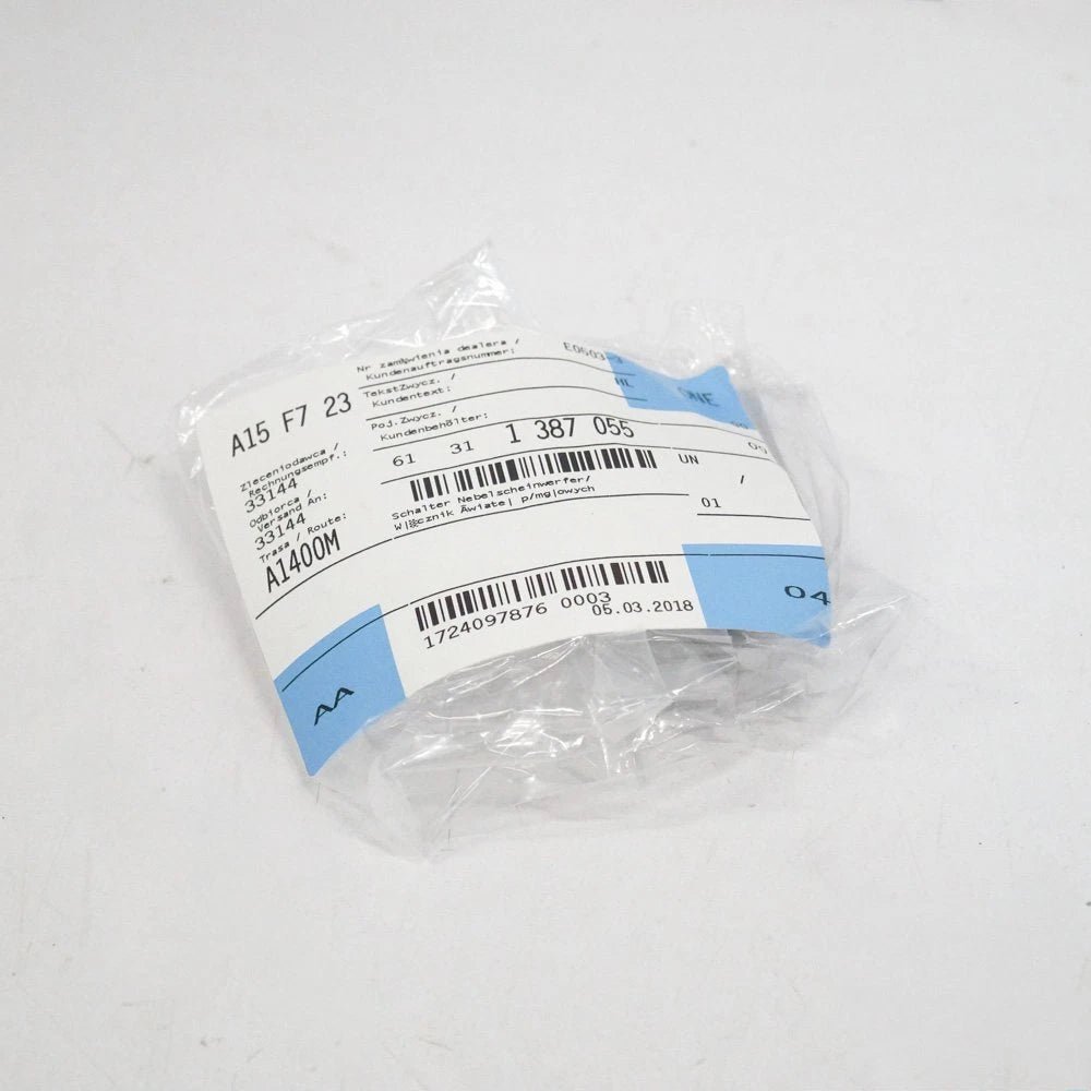 NEW BMW 3 E36 FOG LIGHT SWITCH 1387055 1997 ORIGINAL