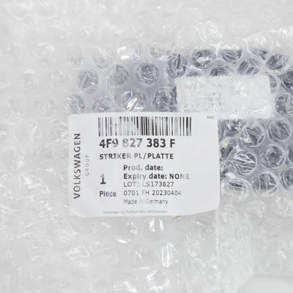 NEW AUDI A6 AVANT C6 REAR LIFTGATE LOCK STRIKER PLATE 4F9827383F ORIGINAL