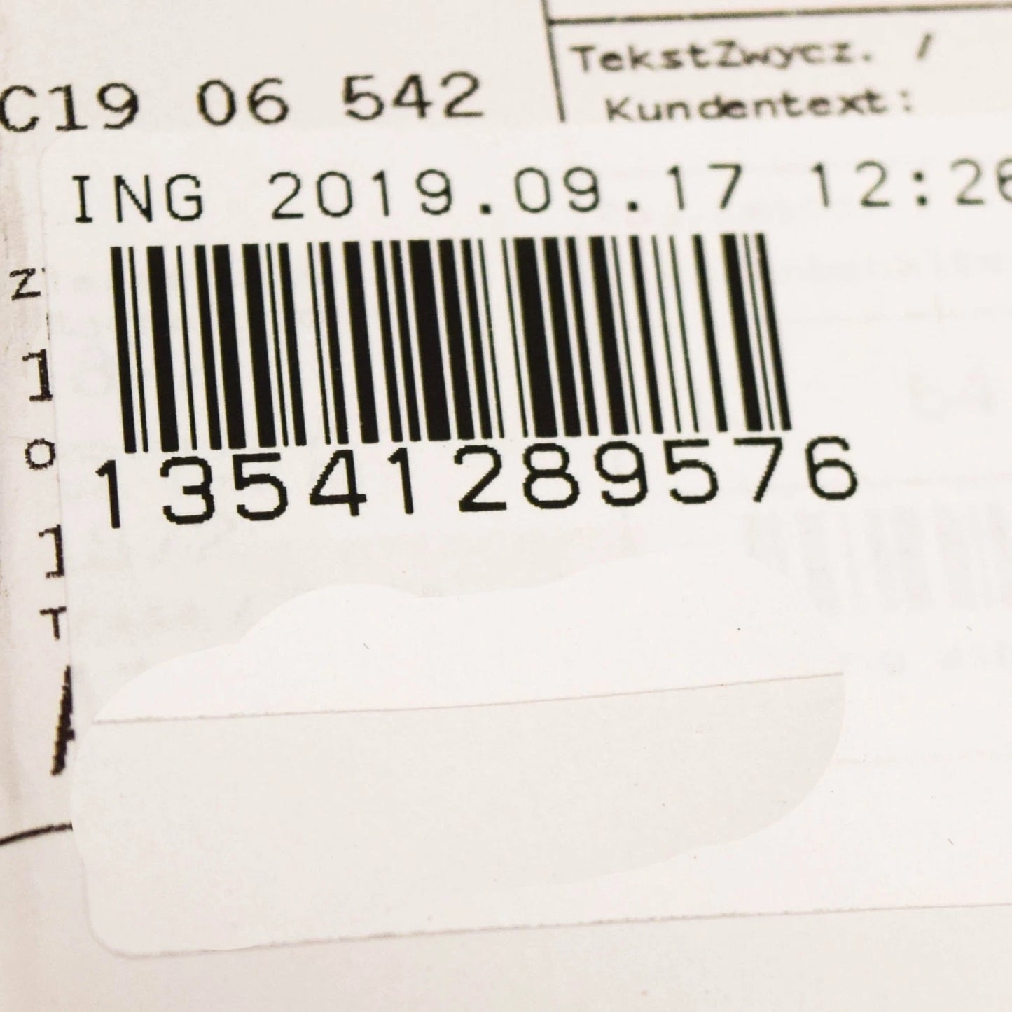 NEW BMW 3 E30 THROTTLE BODY GASKET 13541289576 ORIGINAL