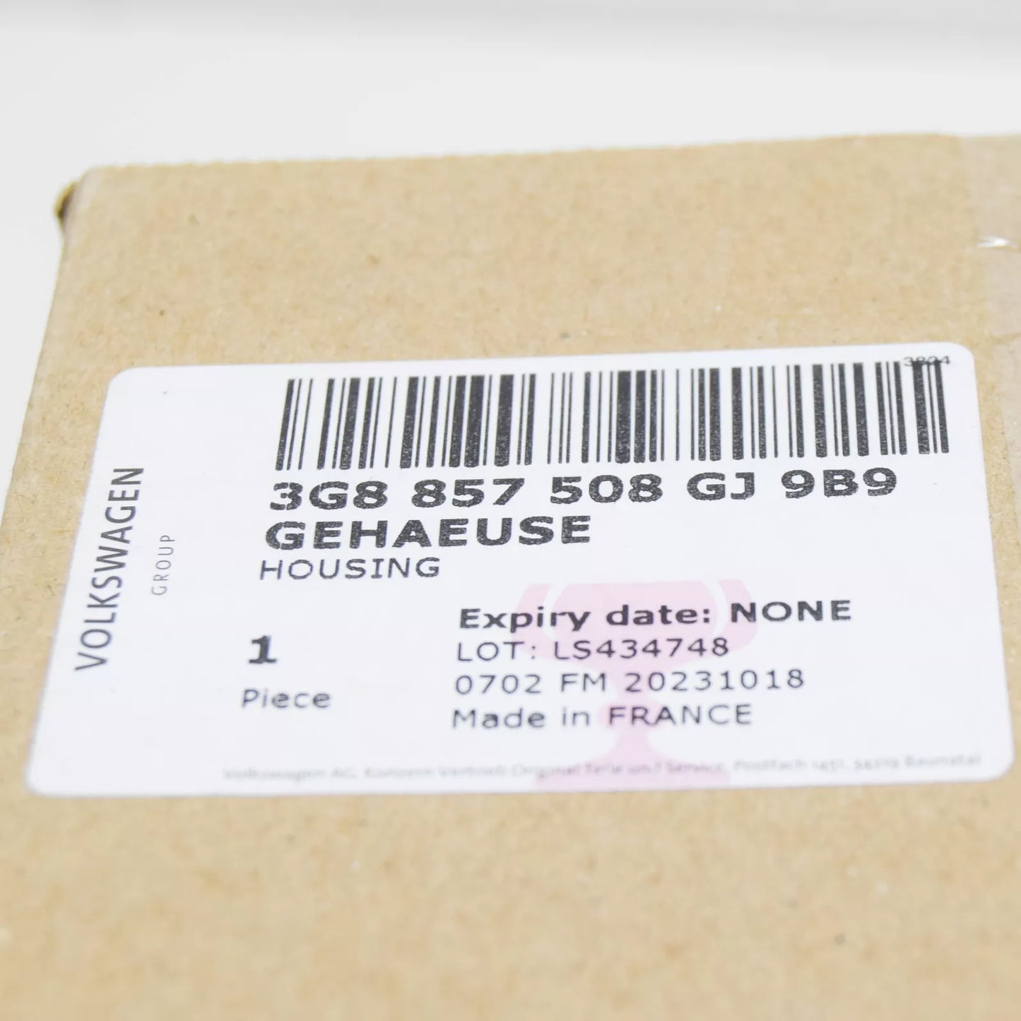 NEW VW ARTEON 3H7 FRONT RIGHT DOOR MIRROR FRAME COVER RHD 3G8857508GJ9B9