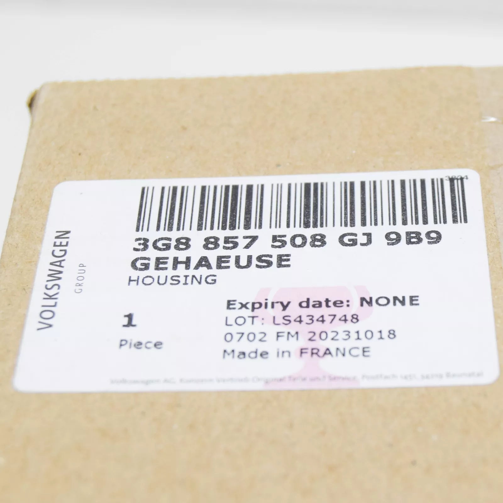 NEW VW ARTEON 3H7 FRONT RIGHT DOOR MIRROR FRAME COVER RHD 3G8857508GJ9B9