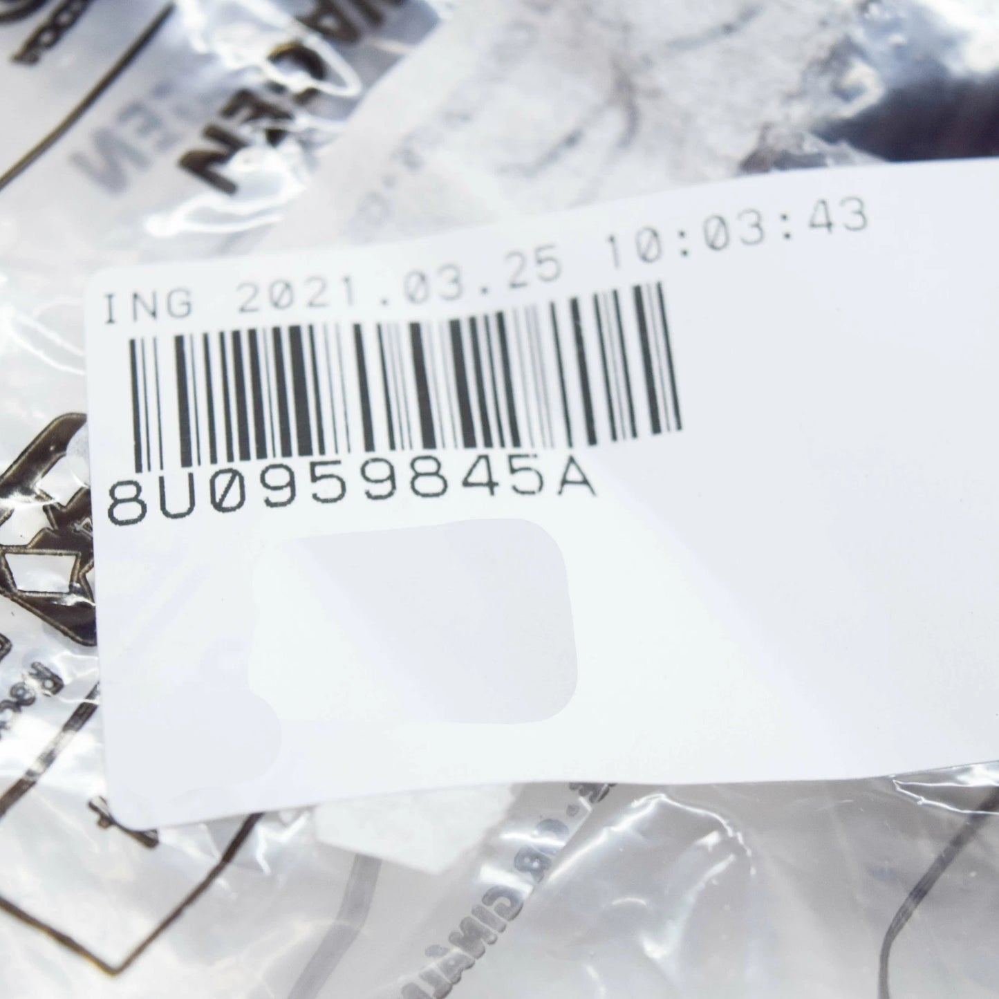 NEW AUDI A6 C7 REAR DOOR WIRING BELLOW WITH RETAINING FRAME 8U0959845A ORIGINAL