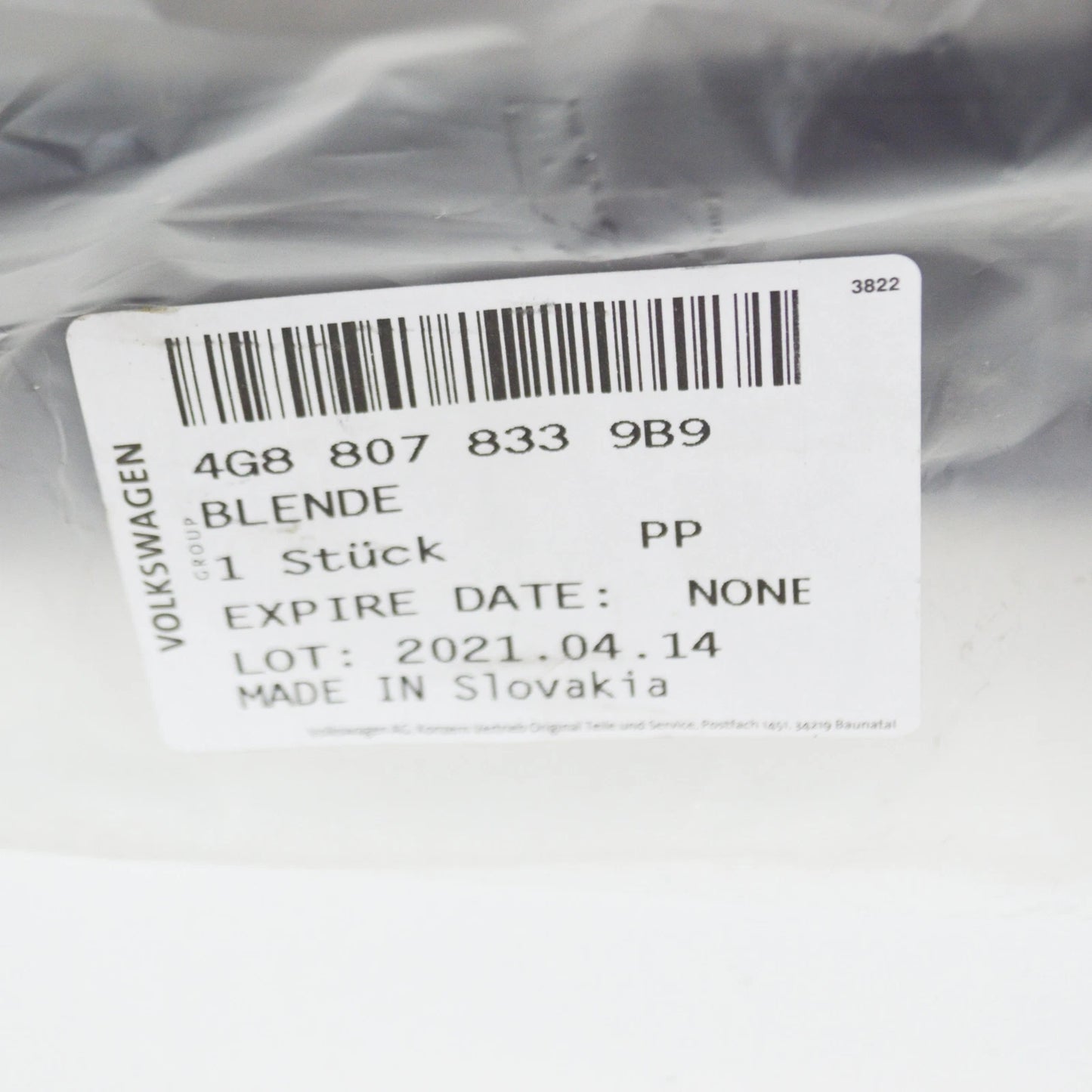 NEW AUDI A7 SPORTBACK 4G REAR BUMPER SPOILER 4G88078339B9