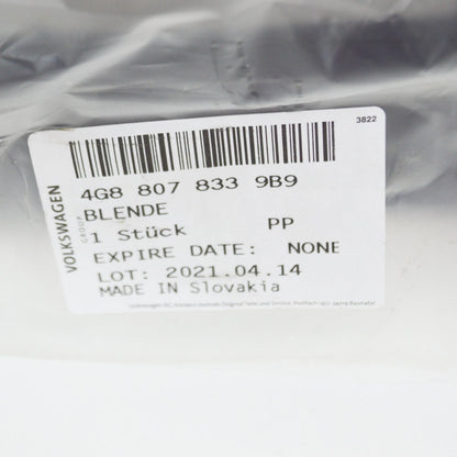 NEW AUDI A7 SPORTBACK 4G REAR BUMPER SPOILER 4G88078339B9