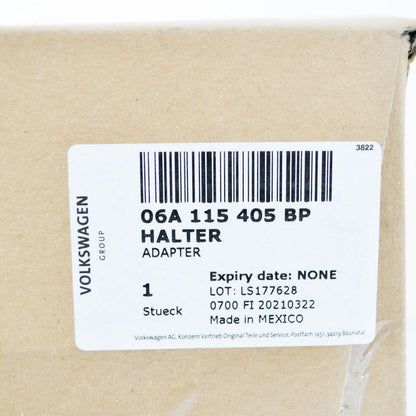 NEW VOLKSWAGEN BEETLE 9C OIL FILTER BRACKET 06A115405BP ORIGINAL