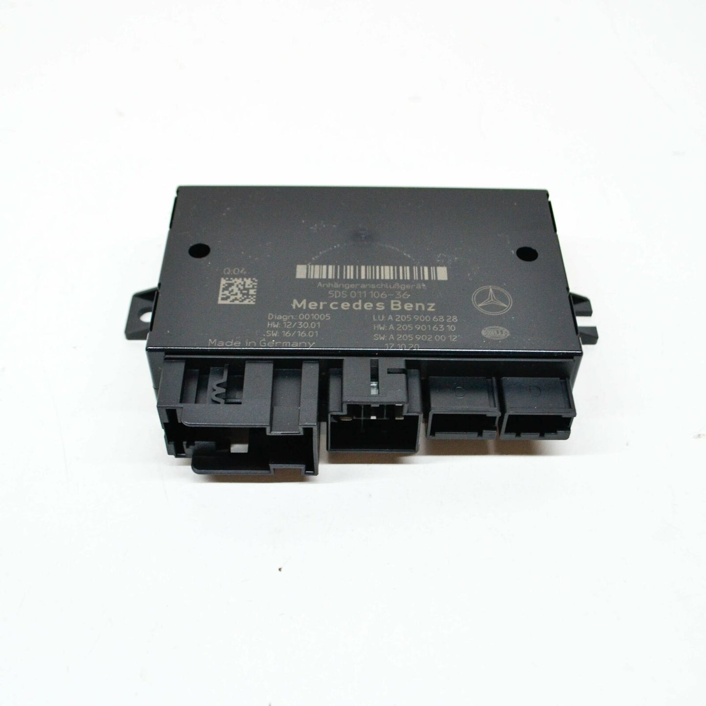 NEW MERCEDES-BENZ C W205 TOW HOOK CONTROL UNIT A2059006828 ORIGINAL