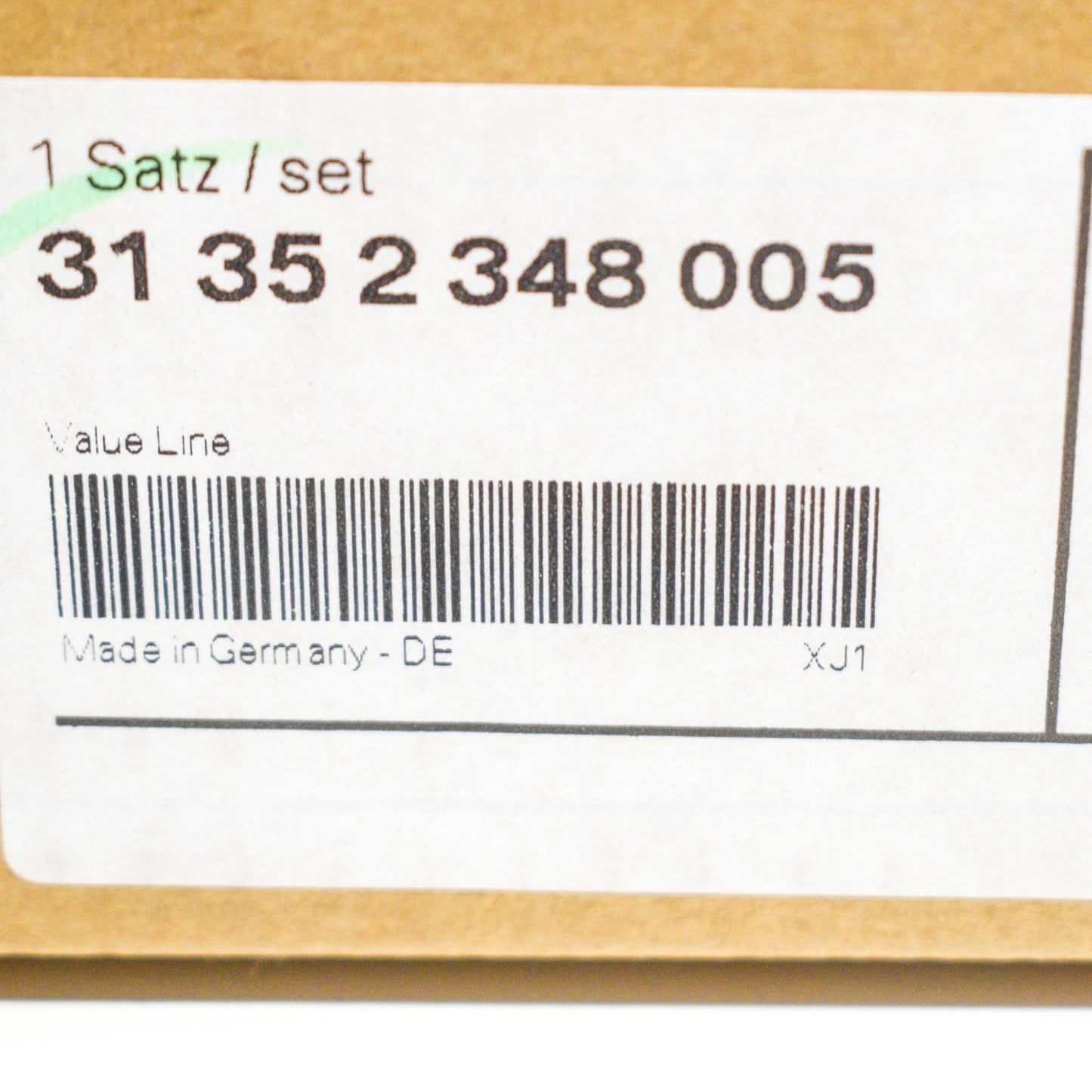 NEW BMW 5 E60 FRONT SHOCK STRUT SUPPORT BEARING REPAIR KIT 31352348005 ORIGINAL