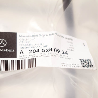 NEW MERCEDES-BENZ C-CLASS W204 RADIATOR OIL LINE A2045280924 ORIGINAL