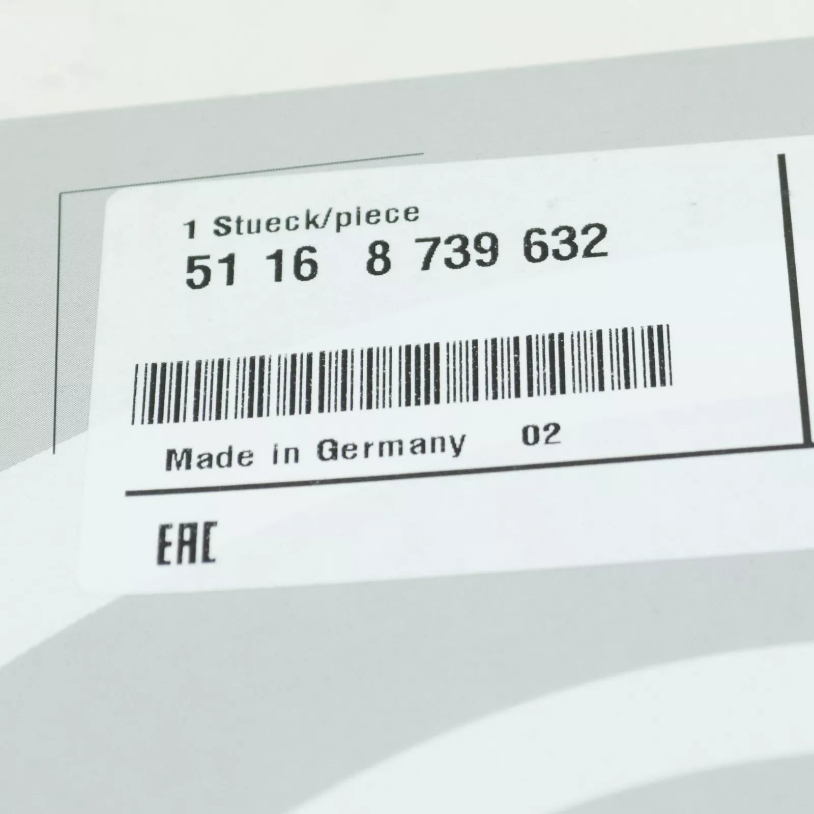 NEW BMW M5 F90 FRONT RIGHT DOOR MIRROR GLASS 51168739632 8739632 ORIGINAL