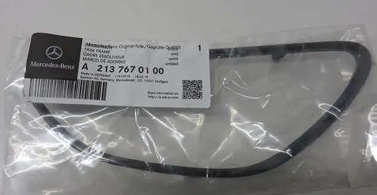 new mercedes-benz e w213 front left door handle trim frame a2137670100 original