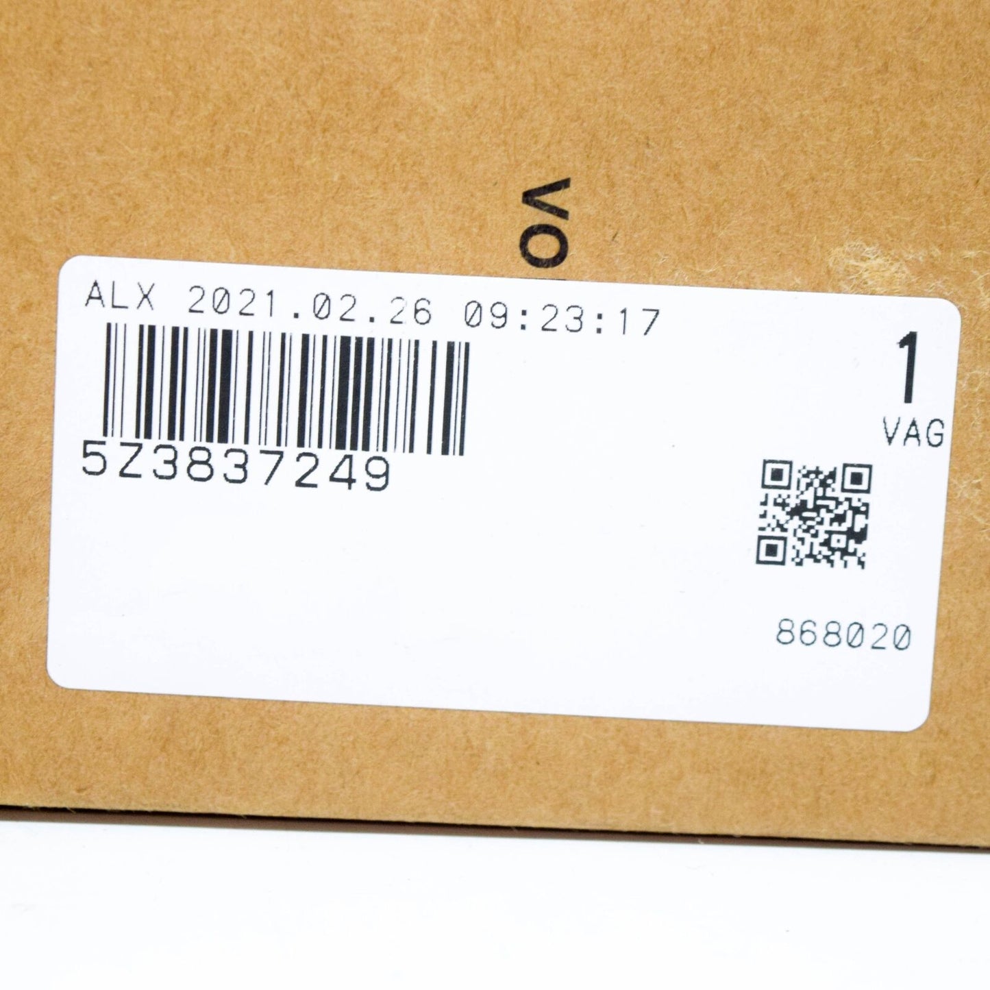 NEW VW FOX 5Z1, 5Z3 FRONT LEFT DOOR CHECK 5Z3837249 ORIGINAL