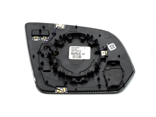 new mercedes-benz vito w447 front left door mirror glass lhd a4478110033