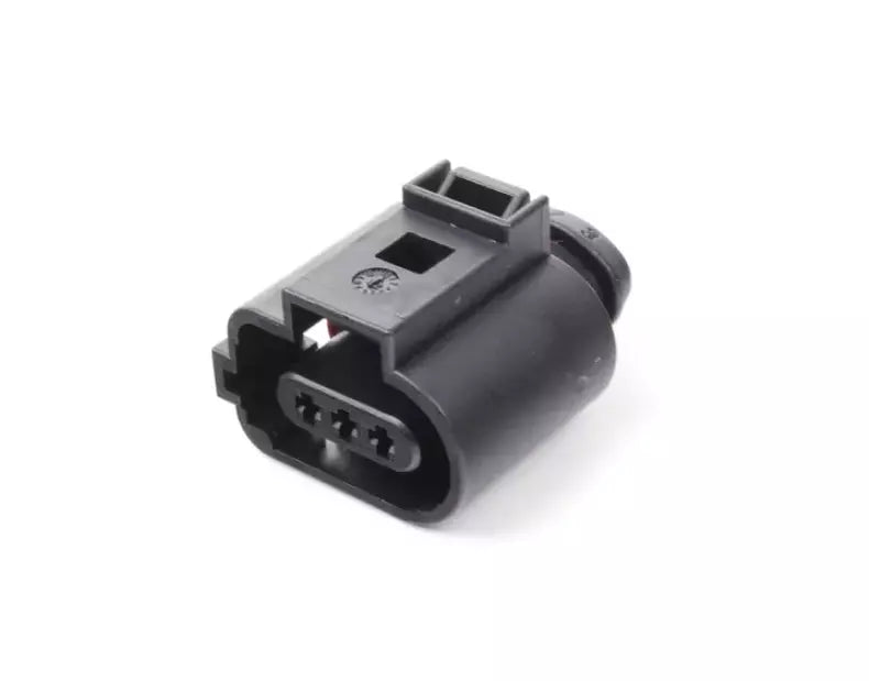 NEW AUDI A1 MK1 3-PIN ENGINE WIRING FLAT CONTACT HOUSING 1J0973703B ORIGINAL