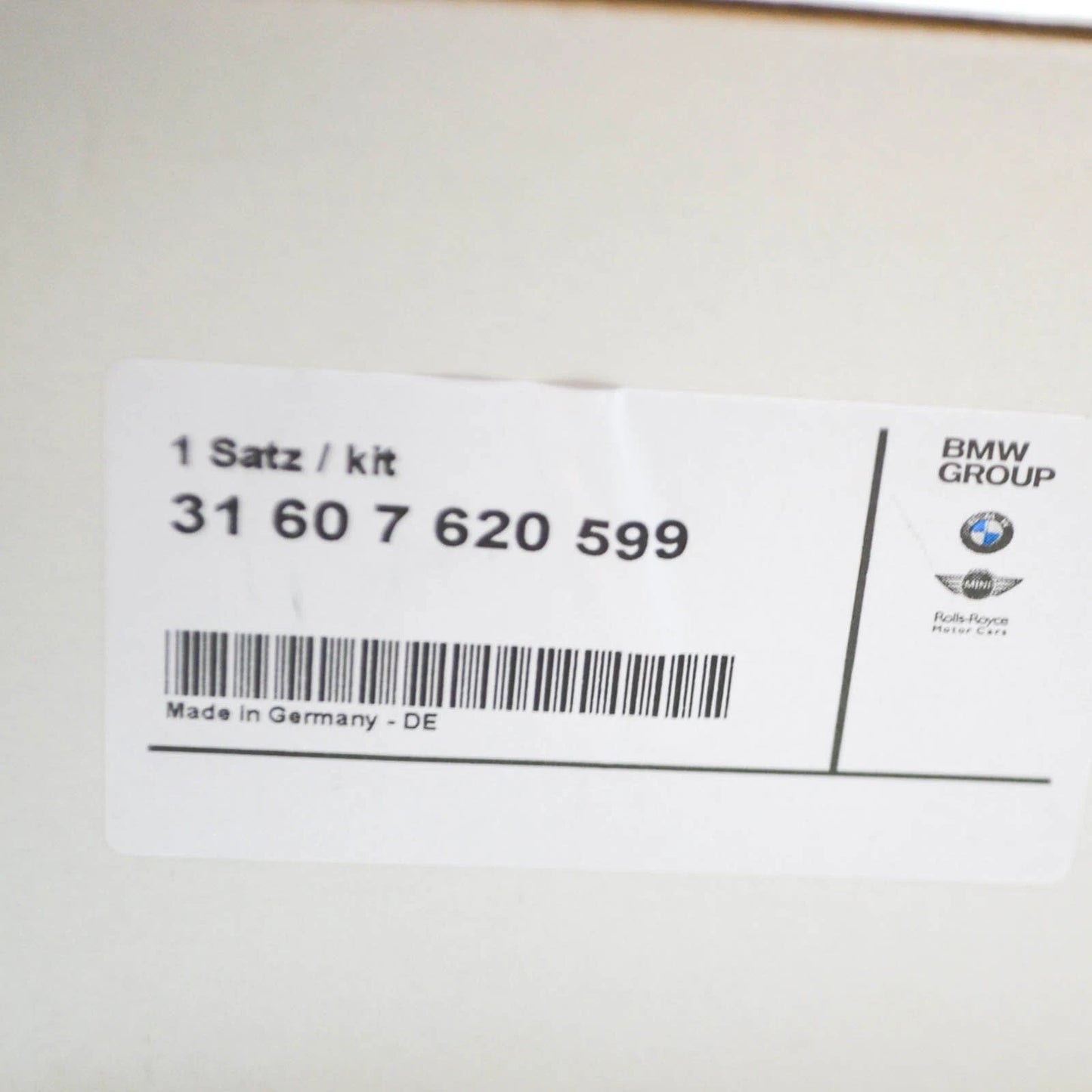 NEW BMW X3 F25 CV JOINT BOOT KIT 31607620599 ORIGINAL