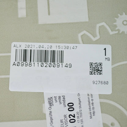 NEW MERCEDES-BENZ E-CLASS W213 RIGHT WING MIRROR COVER A09981102009149