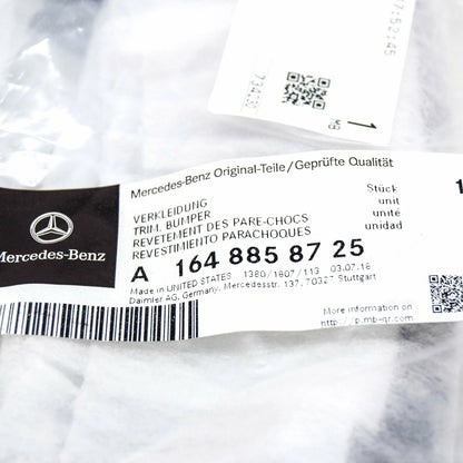 NEW MERCEDES-BENZ GL X164 FRONT BUMPER LEFT BOTTOM TRIM A1648858725 ORIGINAL