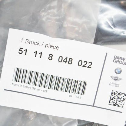 NEW BMW X5 E70 FRONT BUMPER RIGHT CLOSED FOG LIGHT M GRILLE 51118048022 ORIGINAL