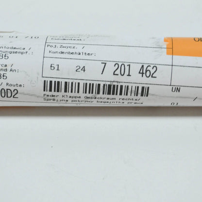 NEW BMW 7 E65 REAR TAILGATE RIGHT SHOCK ABSORBER 51247201462 7201462 ORIGINAL