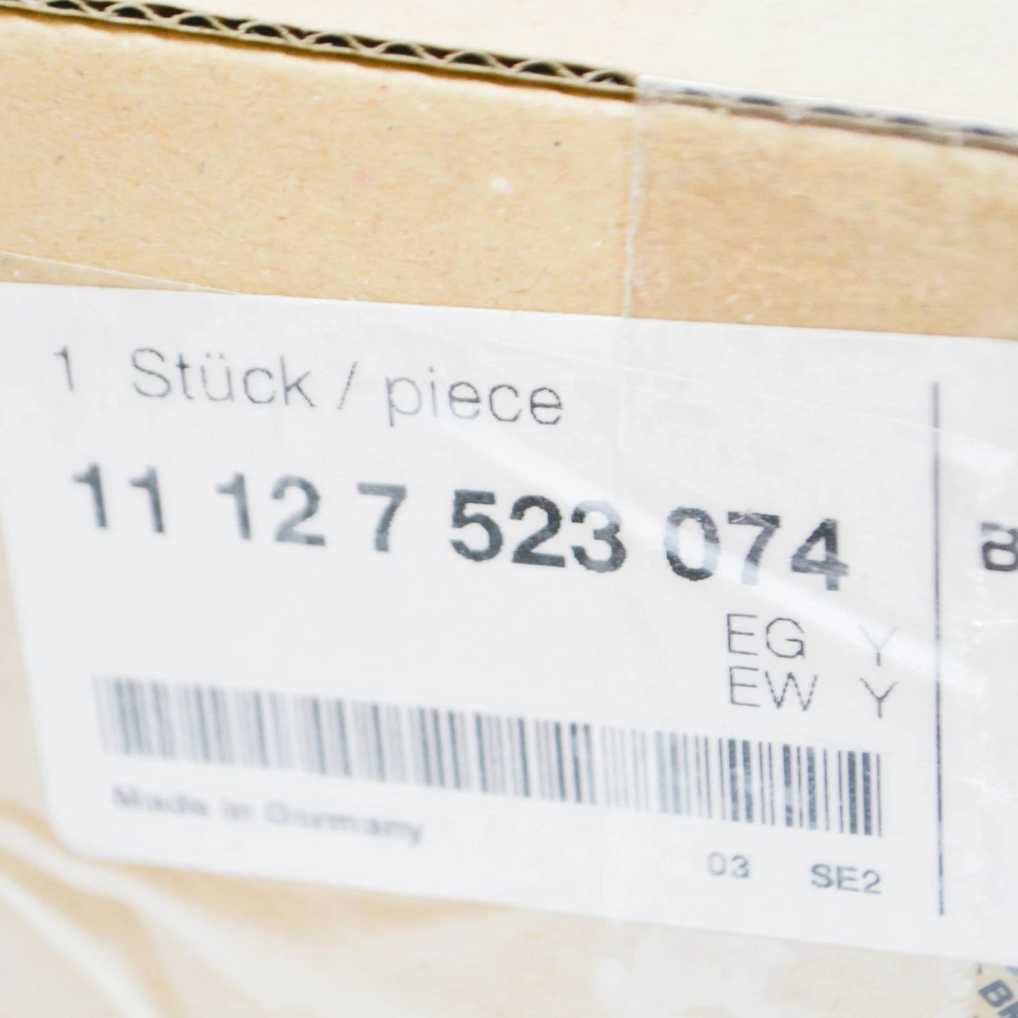 NEW BMW X5 E53 IGNITION COIL COVERING 11127523074 7523074 ORIGINAL