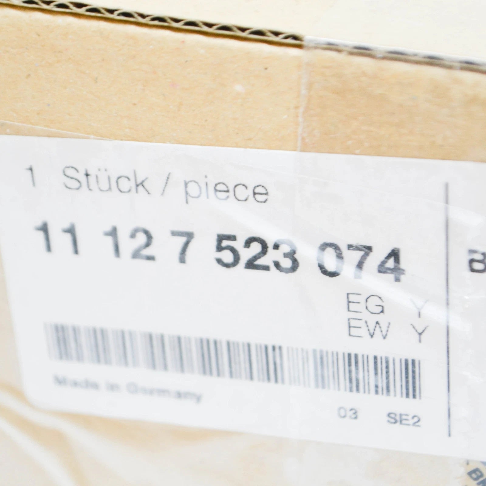 NEW BMW X5 E53 IGNITION COIL COVERING 11127523074 7523074 ORIGINAL