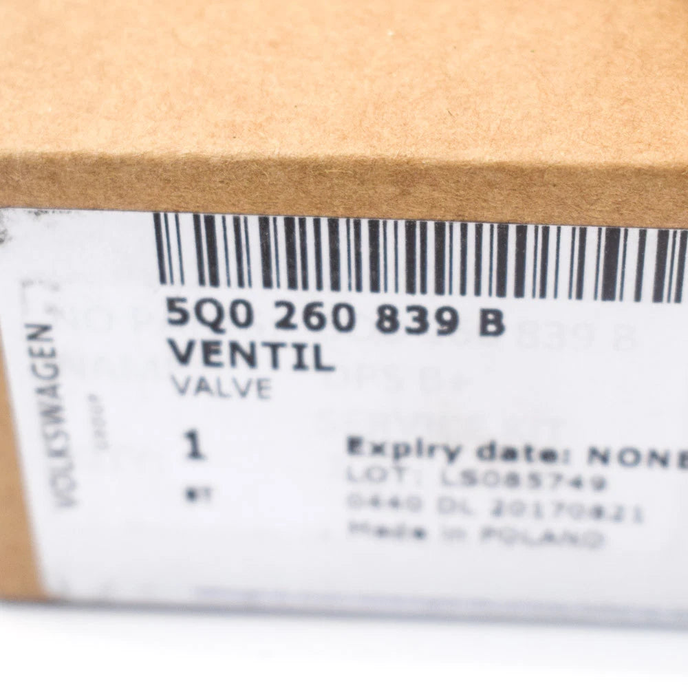 NEW VW JETTA AIR CONDITIONING COMPRESSOR PUMP VALVE MK6 1.8 TSI 127KW 5Q0260839B