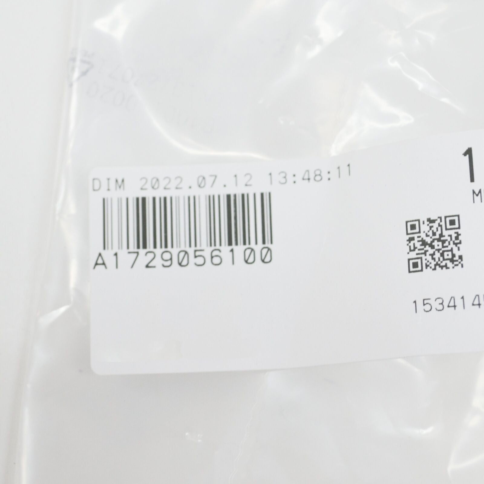 NEW MB SLK R172 FRONT IMPACT CRASH PRESSURE SENSOR A1729056100 ORIGINAL