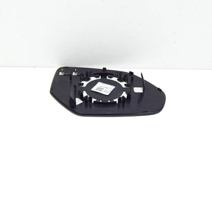 NEW AUDI Q8 4MN FRONT LEFT DOOR MIRROR GLASS 4M8857535F ORIGINAL