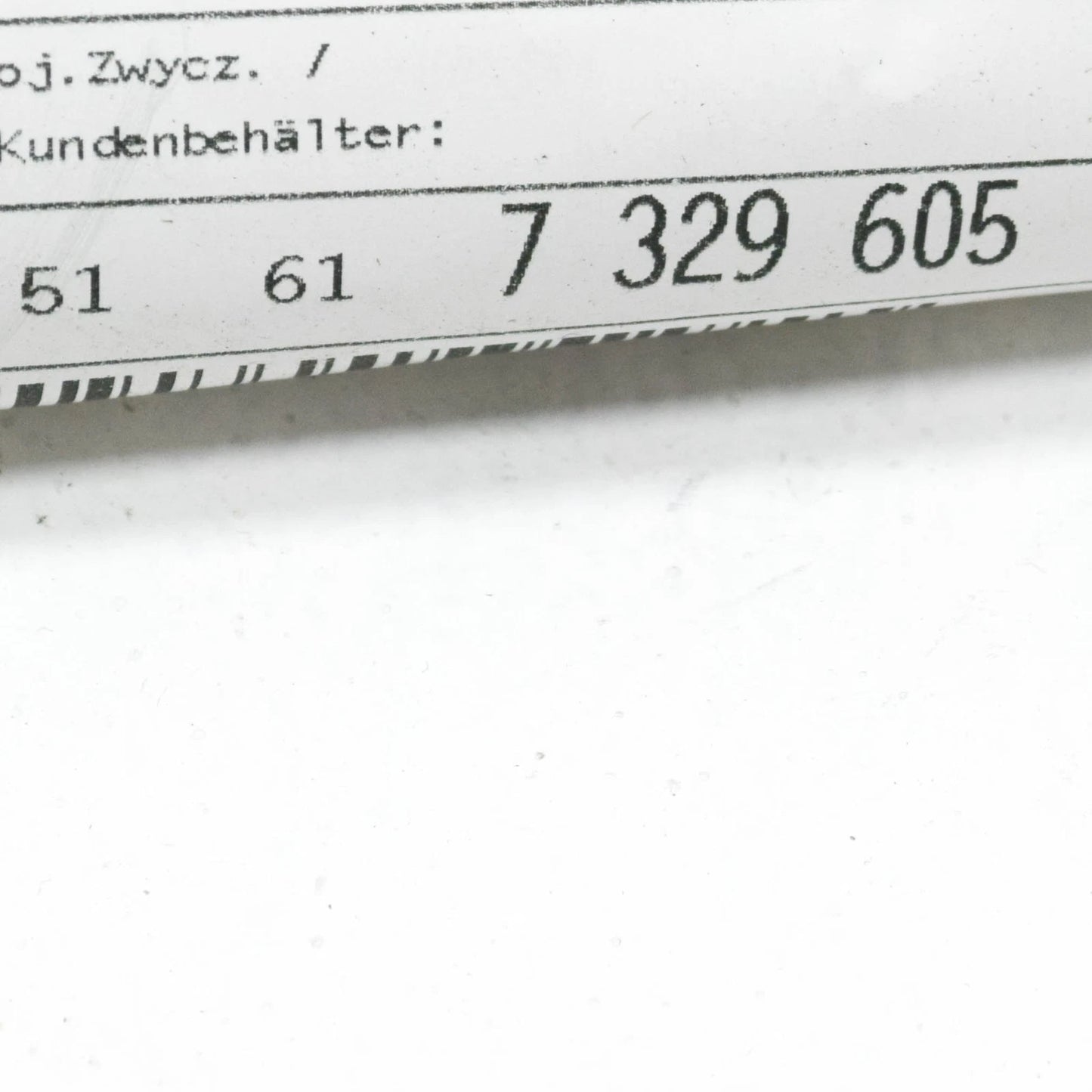 NEW BMW 7 G11 G12 FRONT LEFT BODY REINFORCEMENT 51617329605 ORIGINAL