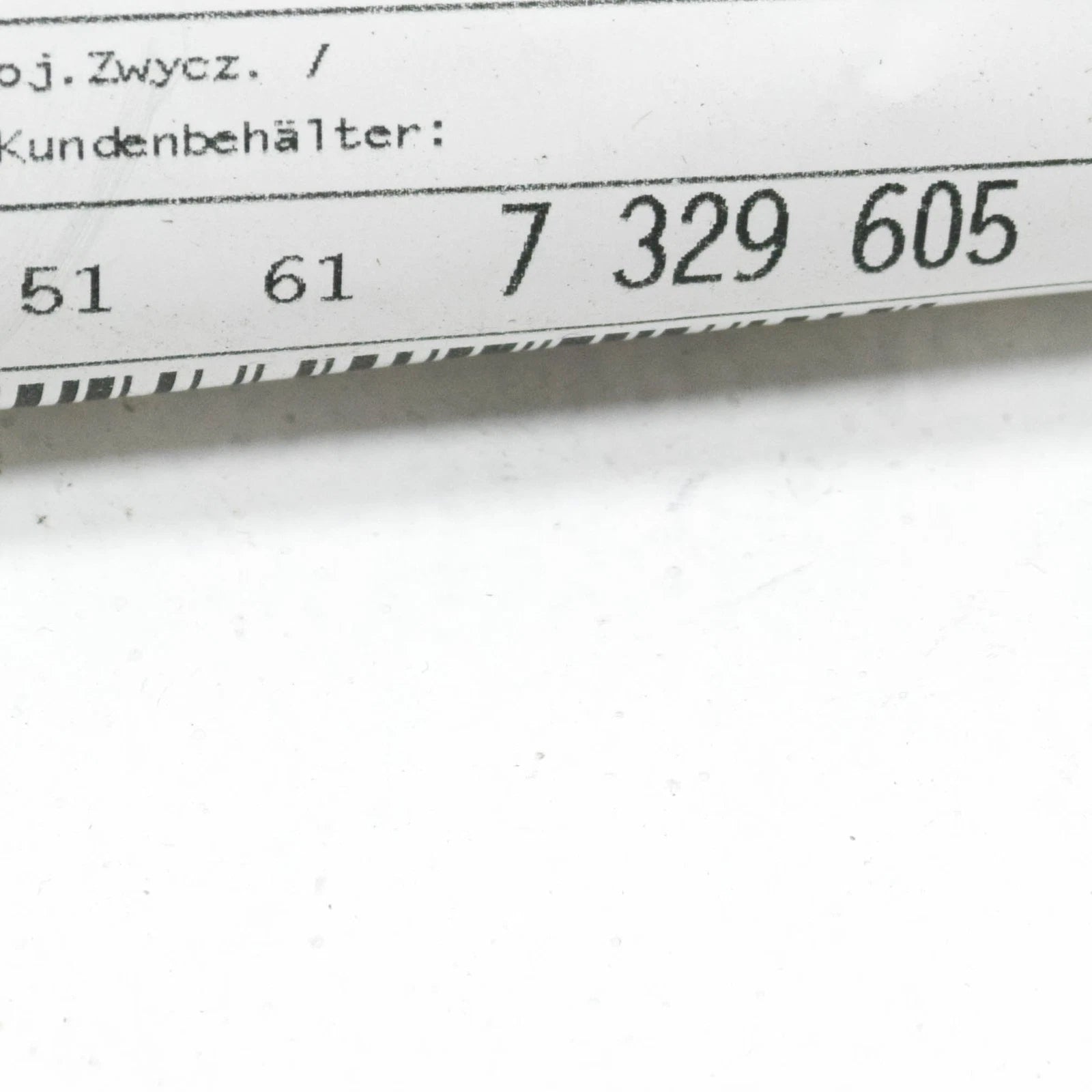 NEW BMW 7 G11 G12 FRONT LEFT BODY REINFORCEMENT 51617329605 ORIGINAL