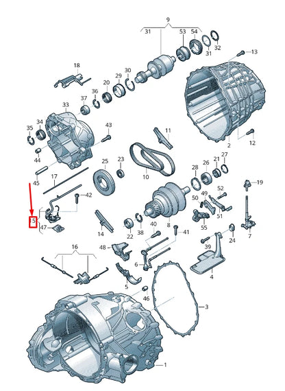NEW AUDI A5 SPORTBACK 8T ENGINE VALVE UNIT 0AW301520J