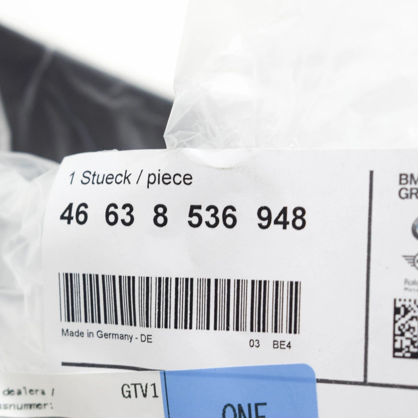 NEW BMW K51 R 1200 GS ADV RIGHT AIR INTAKE DUCT 46638536948 ORIGINAL